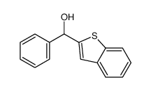 苯并[b]噻吩-2-基(苯基)甲醇结构式