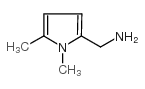 (1,5-二甲基-1h-吡咯-2-基)甲胺结构式