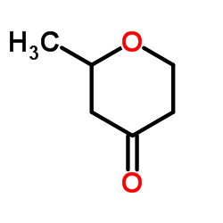 2-methyl-tetrahydropyran-4-one Structure