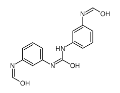 N-[3-[(3-formamidophenyl)carbamoylamino]phenyl]formamide Structure