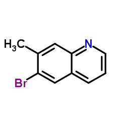 6-溴-7-甲基喹啉结构式