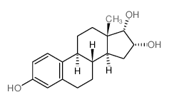 17-环雌三醇结构式