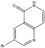 3-溴-1,6-萘啶-5(6H)-酮结构式