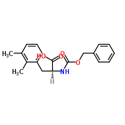 Cbz-2,3-Dimethy-L-Phenylalanine Structure
