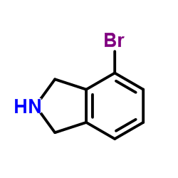 4-溴异吲哚啉结构式