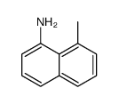 8-甲基萘-1-胺结构式