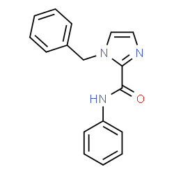N-Phenyl-1-benzyl-1H-imidazole-2-carboxamide Structure
