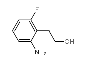 2-氨基-6-氟苯乙醇结构式