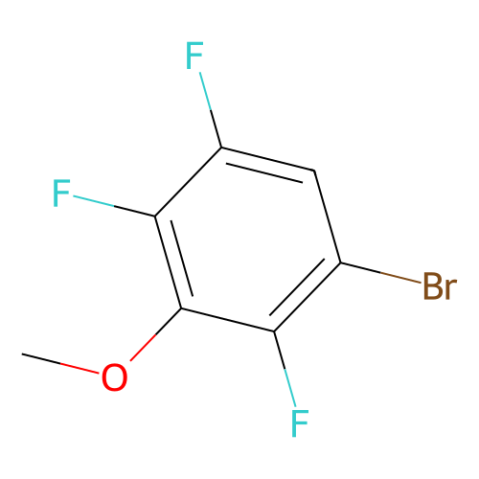 1-bromo-2,4,5-trifluoro-3-methoxybenzene结构式