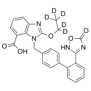 Azilsartan D5结构式