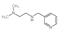 N,N-Dimethyl-N'-pyridin-3-ylmethyl-ethane-1,2-diamine结构式