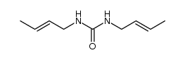 1,3-di(but-2-en-1-yl)urea结构式