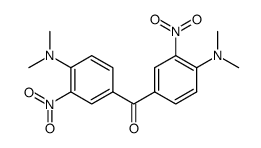 3,3'-dinitro-4,4'-bis(dimethylamino)benzophenone结构式