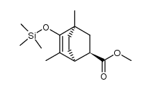 (1S,2R,4R)-methyl 4,6-dimethyl-5-((trimethylsilyl)oxy)bicyclo[2.2.2]oct-5-ene-2-carboxylate Structure