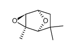 2,7,7-trimethyl-3,8-dioxatricyclo(3.2.1.02,4)octane Structure