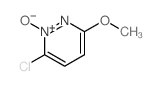 Pyridazine,3-chloro-6-methoxy-, 2-oxide Structure