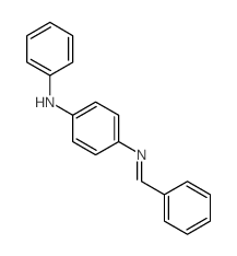 1,4-Benzenediamine,N1-phenyl-N4-(phenylmethylene)- Structure