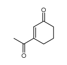 3-acetyl-2-cyclohexen-1-one结构式