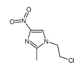 1-(2-Chloroethyl)-2-methyl-4-nitro-1H-imidazole Structure