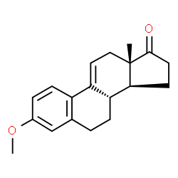 3-Methoxy-1,3,5(10),9(11)-estratetren-17-one Structure