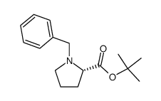 N-benzyl-L-proline tert-butyl ester Structure