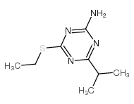 4-(ETHYLTHIO)-6-ISOPROPYL-1,3,5-TRIAZIN-2- AMINE Structure