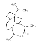 2,8,9-三异丙基-2,5,8,9-四硫唑嘌呤-1-磷杂双环[3,3,3]十一烷结构式
