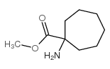 1-氨基环庚烷甲酸甲酯盐酸盐结构式