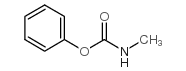 Carbamic acid,N-methyl-, phenyl ester Structure