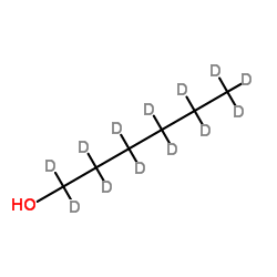 1-(2H13)Hexanol Structure