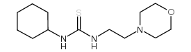 1-cyclohexyl-3-(2-morpholinoethyl)thiourea Structure