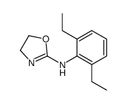 N-(2,6-diethylphenyl)-4,5-dihydro-1,3-oxazol-2-amine结构式