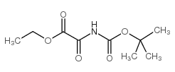 ethyl n-(tert-butoxycarbonyl)oxamate Structure