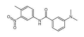 N-(3-nitro-4-methylphenyl)-3-dimethylaminobenzamide Structure