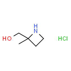 (2-Methylazetidin-2-yl)methanolhydrochloride Structure