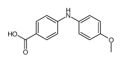 4-(4-methoxyanilino)benzoic acid Structure