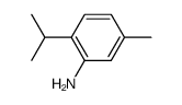 2-isopropyl-5-methyl-aniline Structure