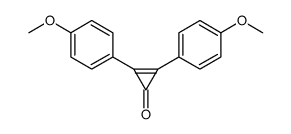 2,3-bis(4-methoxyphenyl)cycloprop-2-en-1-one结构式