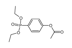 diethyl p-acetoxyphenylphosphonate结构式