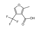 2-甲基-4-(三氟甲基)呋喃-3-羧酸结构式