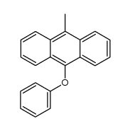 methyl-9-phenoxy-10 anthracene结构式