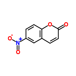6-硝基香豆素结构式