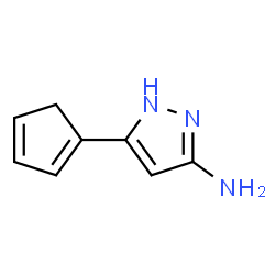 1H-Pyrazol-3-amine,5-(1,3-cyclopentadien-1-yl)-(9CI) Structure