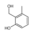 2-(羟甲基)-3-甲基苯酚结构式