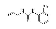 N-allyl-N'-(2-amino-phenyl)-thiourea Structure