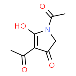 3H-Pyrrol-3-one,1,4-diacetyl-1,2-dihydro-5-hydroxy- Structure