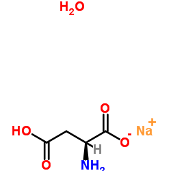 l-aspartic acid sodium salt monohydrate structure
