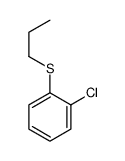 1-chloro-2-propylsulfanylbenzene Structure