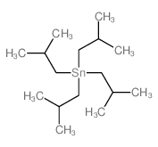 Stannane,tetrakis(2-methylpropyl)-结构式