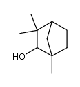 1,3,3-trimethylbicyclo[2.2.1]heptan-2-ol结构式